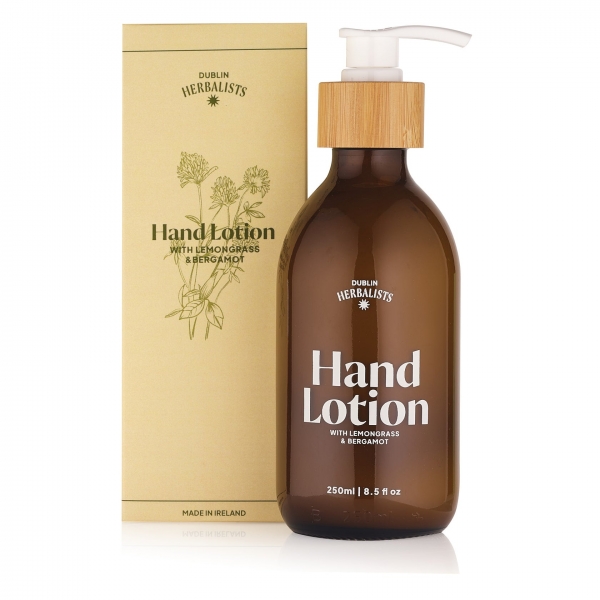 DUBLIN HERBALISTS Hand Lotion with Lemongrass & Bergamot